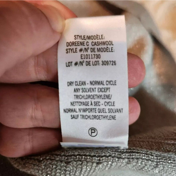 Theory Doreene Wool Metallic Skater Skirt - Picture 8 of 9